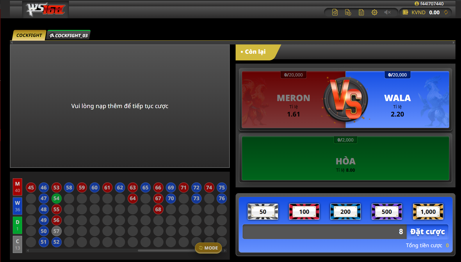 Các trận đấu đá gà HOT