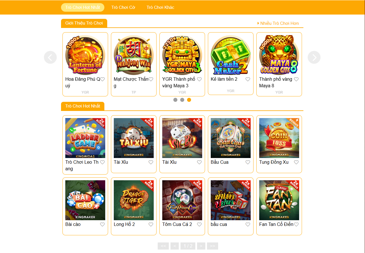 Các nhà cung cấp hợp tác với sảnh game bài OKKING